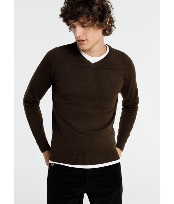 LOIS JEANS - Basic Pullover - V-neck