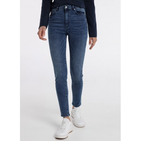 LOIS JEANS - Jeans - Caja Media Highwaist | Skinny Ankle | Tallaje en Pulgadas