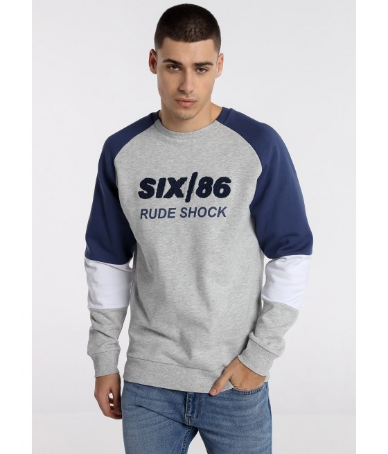 SIX VALVES - Sweatshirt - RiseHals raglan Armel