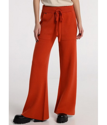 CIMARRON - Trousers Colour - High Rise - Straight Wide Crop | Size in Inches