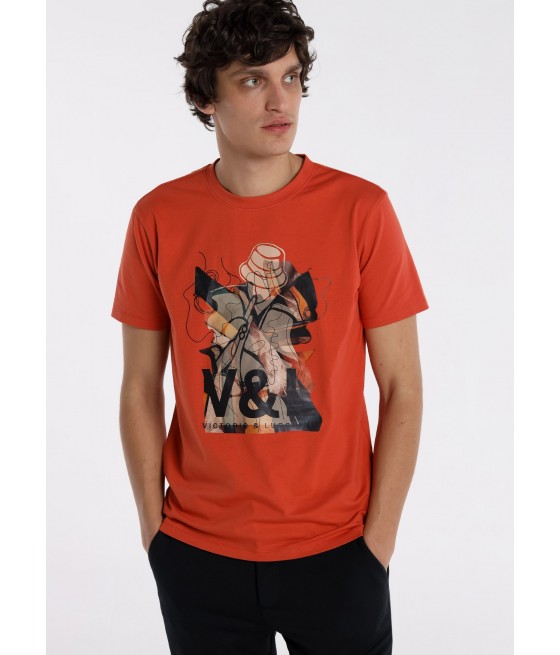 V&LUCCHINO  - Camiseta de manga corta