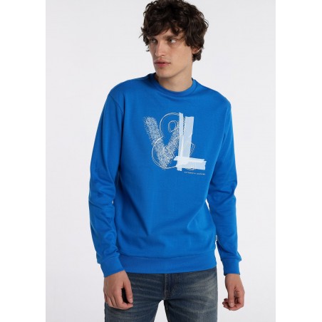 V&LUCCHINO  - Sweatshirt with box collar