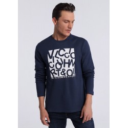 V&LUCCHINO  - Langarm-T-Shirt