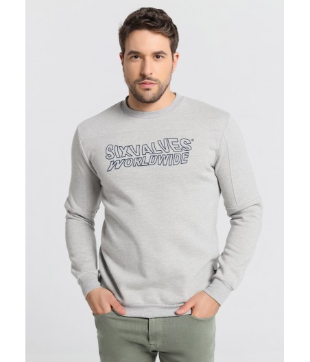 SIX VALVES - Sweatshirt mit Boxkragen