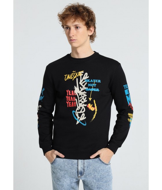 SIX VALVES - Sweatshirt mit Reißverschluss