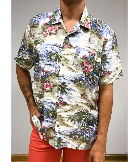 SIX VALVES - Shirt Tropical...
