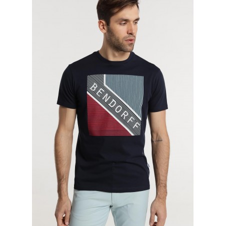 BENDORFF - T-shirt kr�tkie r?kawy Grafica Bendorff | Confort