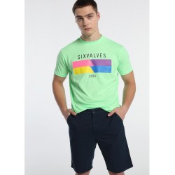 SIX VALVES - T-Shirt kurzarm "1986" | Komfort
