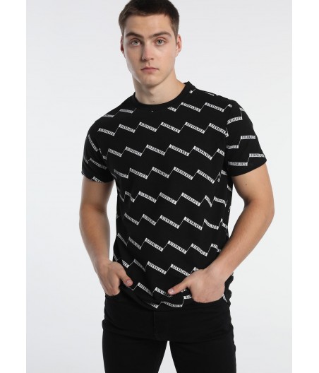 SIX VALVES - Kurzarm-T-Shirt Pique "Multibrand" | Komfort