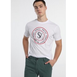 SIX VALVES - T-shirt Manches Courtes "Sceau Logo" | Confort