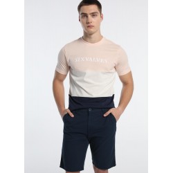 SIX VALVES - T-shirt kr�tkie r?kawy Tricolor | Confort