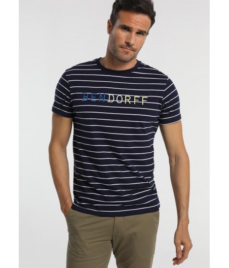 BENDORFF - T-shirt Stripes short sleeve Embroidery | Confort   | 118908