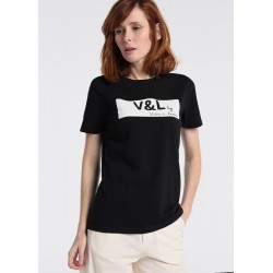 V&LUCCHINO  - T-shirt Logo...