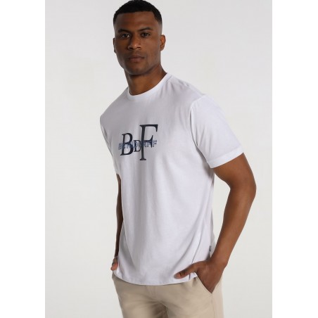 BENDORFF - Rippen Grafik Kurzarm T-Shirt Bdf