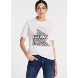 LOIS JEANS - T-shirt with...