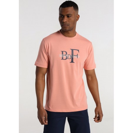 BENDORFF - Rippen Kurzarm T-Shirt + Grafik Bdf