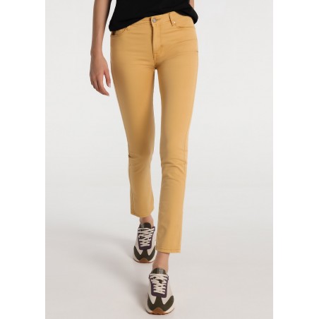 LOIS JEANS - Pantalón Twill Color Skinny Fit | Tallaje en Pulgadas