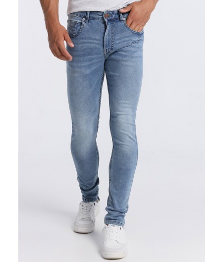 SIX VALVES - Jeans | Mittlere Rise- Superdünn | Größe in Zoll