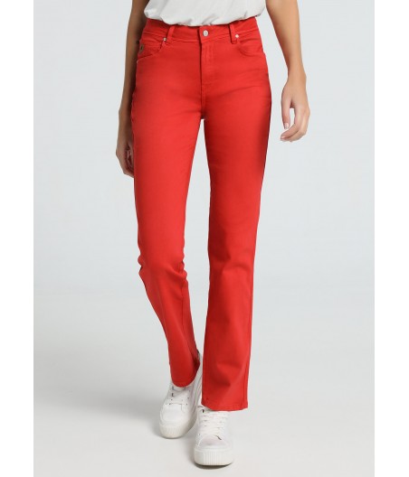 LOIS JEANS - Pantalon Color | Caja Baja - Straight | Tallaje en Pulgadas