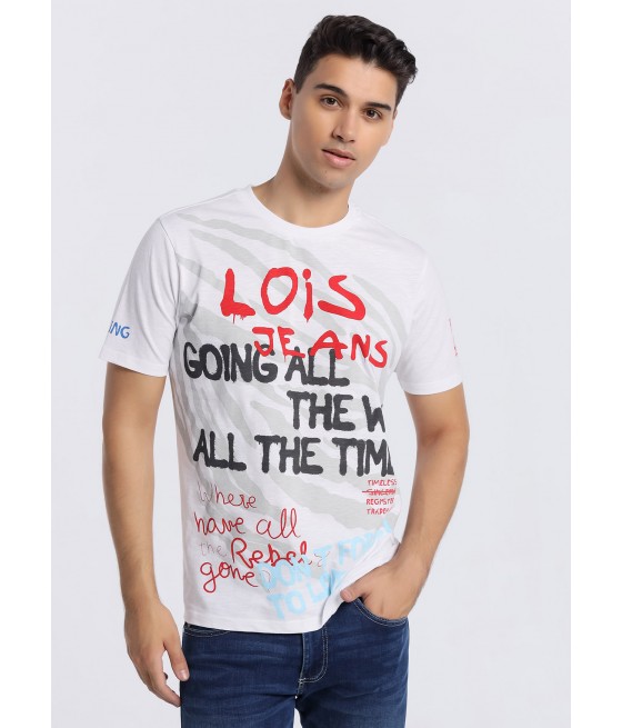 LOIS JEANS - T-shirt à...