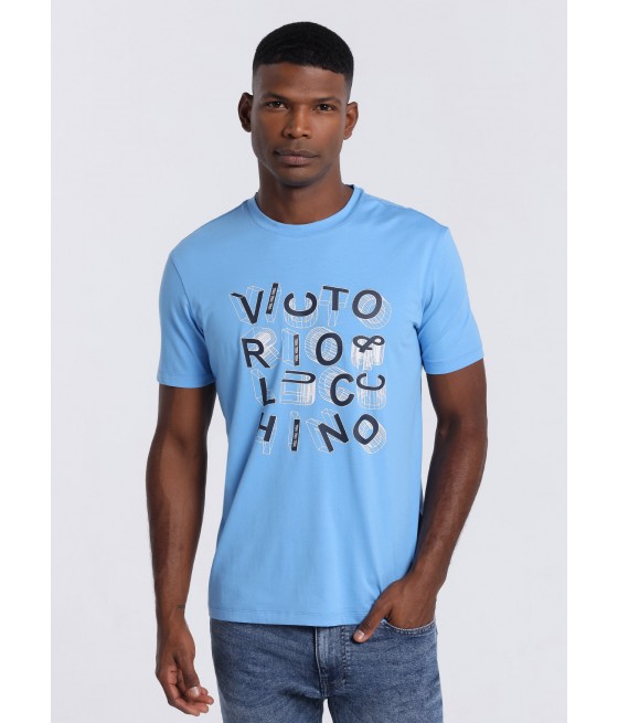 V&LUCCHINO - Kurzarm-T-Shirt