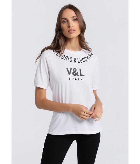 V&LUCCHINO - T-shirt à...