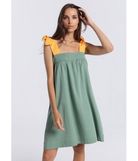 V&LUCCHINO - Short dress with bows