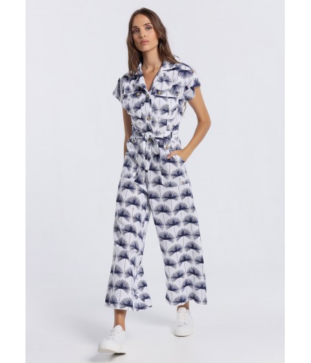 V&LUCCHINO - long printed jumpsuit | Size in Inches