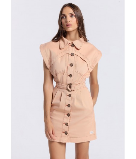V&LUCCHINO - Short buttoned dress