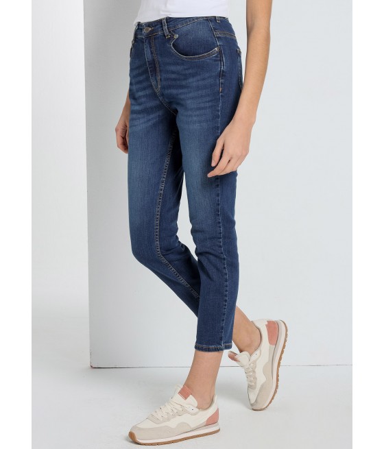 CIMARRON - Jeans Carole-Mariane |  Mid Rise- Mom | Size in Inches