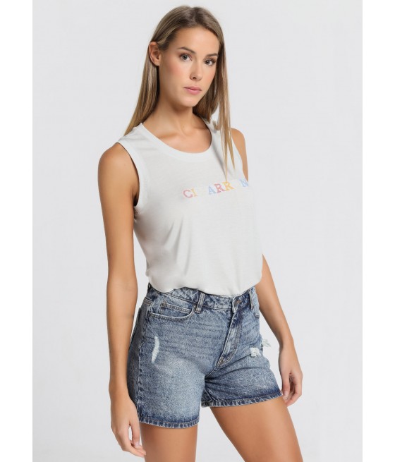 CIMARRON - Denim shorts |  Mid Rise | Size in Inches