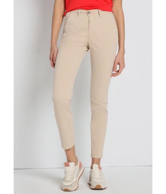CIMARRON - Chino-Hose Clyde-Nectar - Low Rise | Größe in Zoll