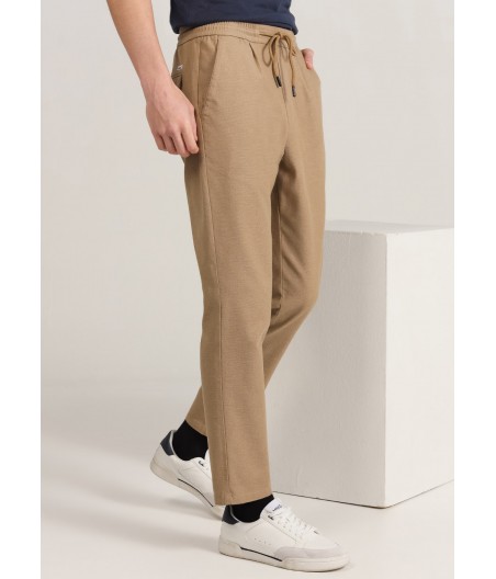 BENDORFF - Pantalon chino à taille élastique de hauteur moyenne