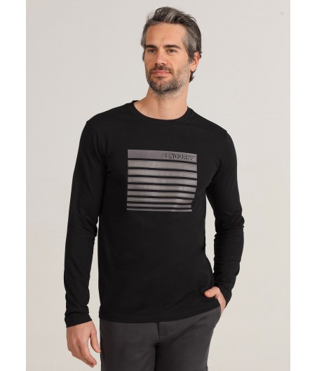 BENDORFF - T-shirt long sleeve with Graphic collection Eclipse