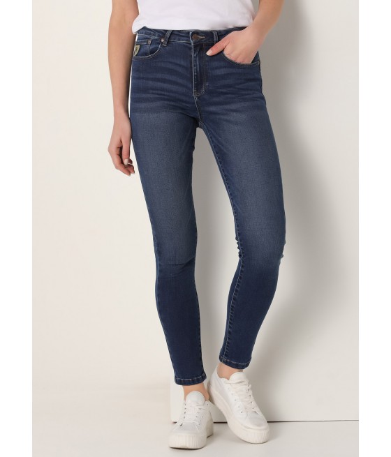 LOIS JEANS - Jean Push up Skinny Fit -Taille Basse | Taille en pouces