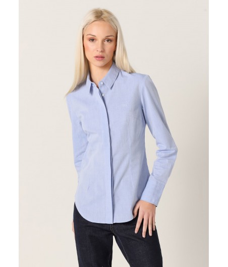 V&LUCCHINO - Shirt long sleeve Fil à Fil