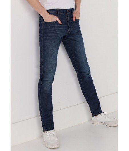 SIX VALVES - Jeans |Taille Naturelle - Slim | Taille en pouces