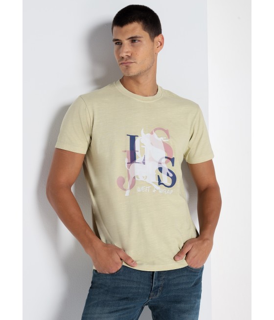 LOIS JEANS - T-shirt manche...