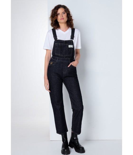 LOIS JEANS - Overall Jeans Mom Fit Crop | Size in Inches