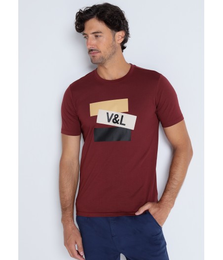 V&LUCCHINO - T-shirt short sleeve Graphic V&L