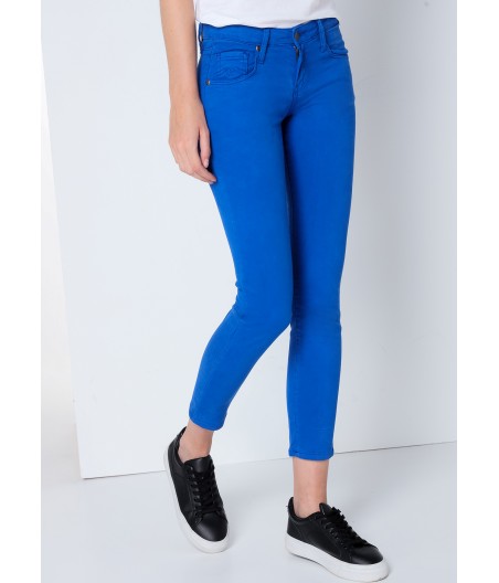 CIMARRON - ENYA HELEN - Pant Color Low Waist| Skinny Ankle Fit | Size in Inches