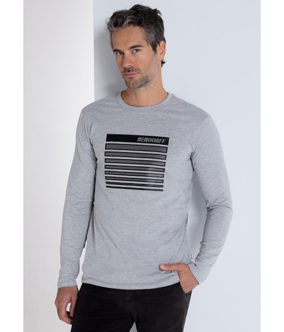 BENDORFF - T-shirt long sleeve with Graphic collection Eclipse