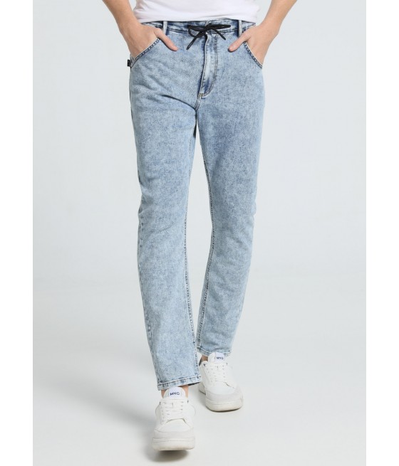 SIX VALVES - Jeans |Taille Naturelle - Slim | Taille en pouces