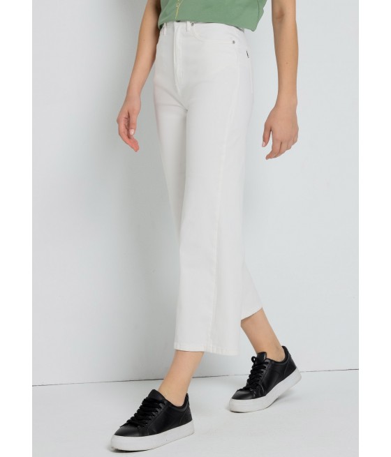 V&LUCCHINO - Jeans | Caja Alta - Wide Leg Crop | Tallaje en Pulgadas