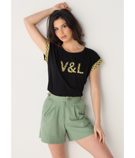 V&LUCCHINO - Short with...