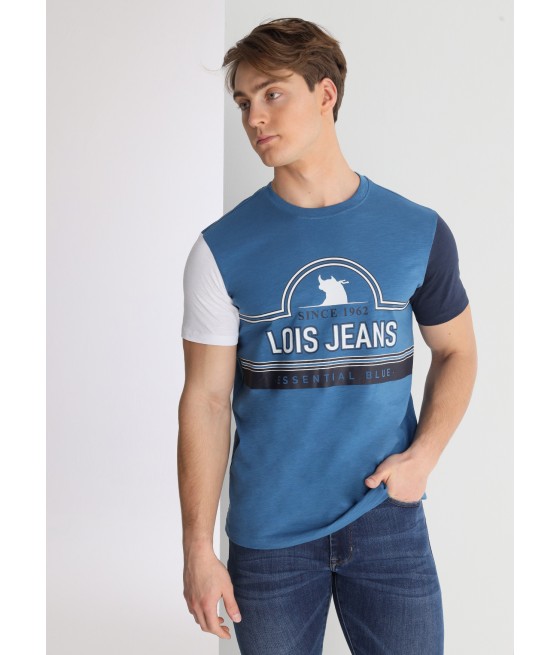 LOIS JEANS - T-Shirt manche...