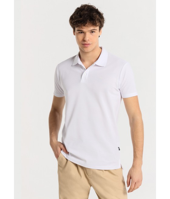 V&LUCCHINO - Polo Short Sleeve Basic with buttons 