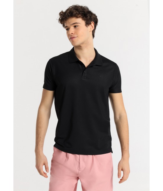 V&LUCCHINO - Polo Short Sleeve Basic with buttons