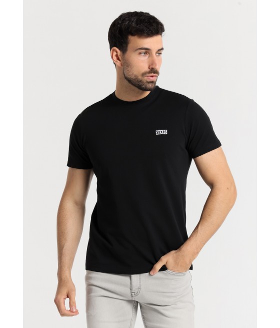 SIX VALVES - T-shirt manches courtes Piqué Col Rond