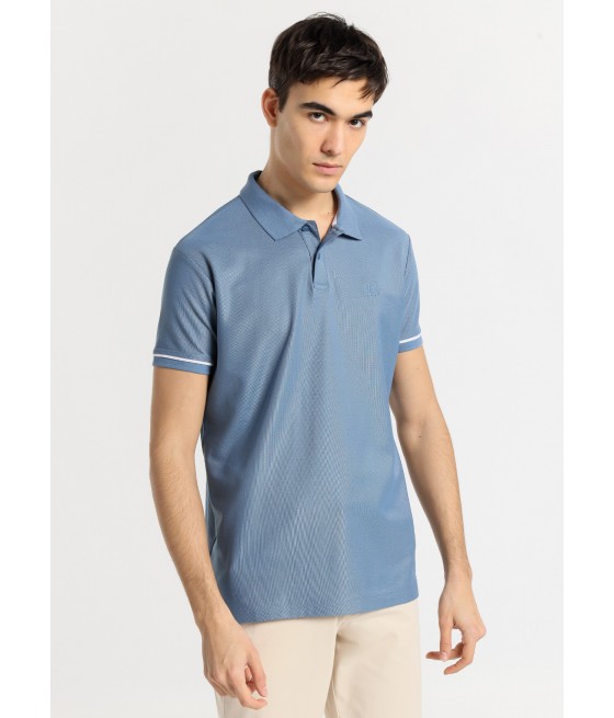 BENDORFF - Polo Short Sleeve with detail at sleeve